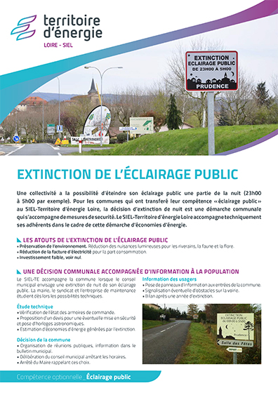 Extinction de l’éclairage public