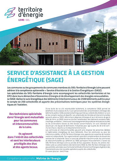 Service d’assistance à la gestion énérgétique