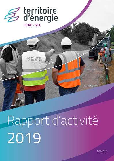 2019 annual report on all the activities of SIEL-Territoire d’énergie Loire
