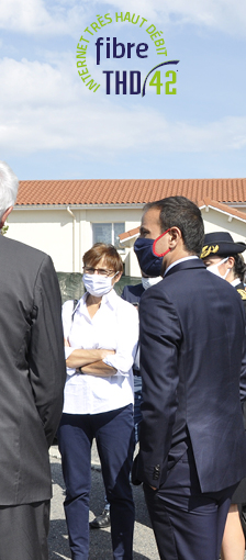 Visite officielle du programme THD42