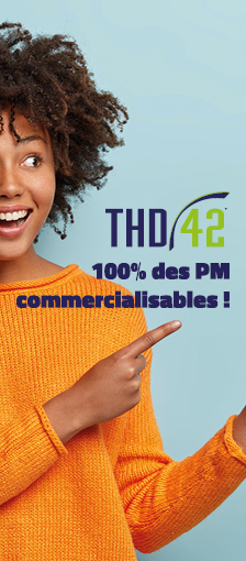 Fibre THD42 : 100% des PM sont commercialisables