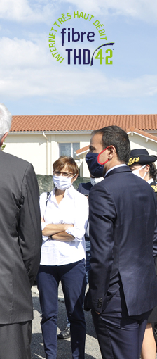 Visite officielle du programme THD42