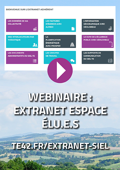 Webinaire extranet