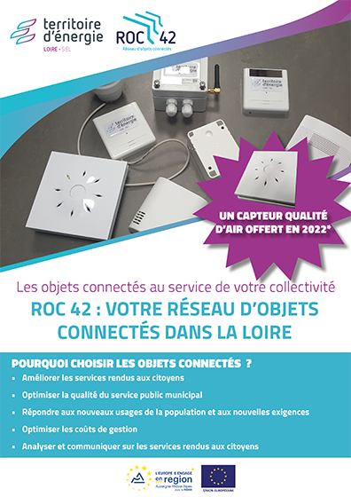 ROC42 : votre réseau d’objets connectés dans la Loire