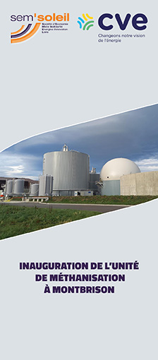 [Sem’Soleil] Inauguration de l’unité de méthanisation CVE Montbrison