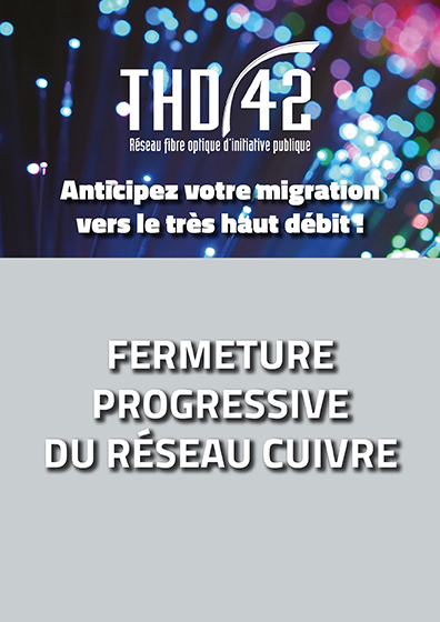 Fermeture progressive du réseau cuivre