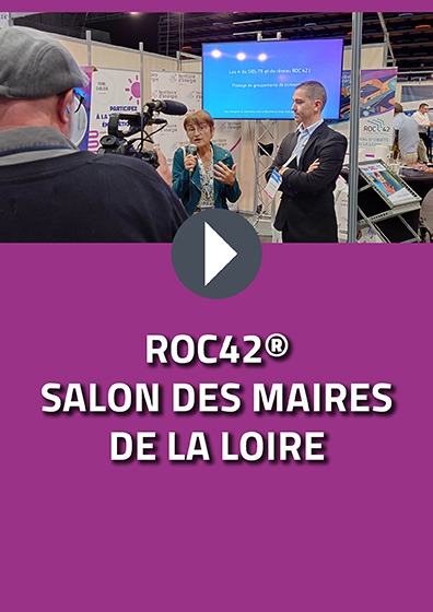 Focus sur ROC42® au salon des maires de la Loire