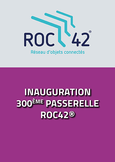 Inauguration 300ème passerelle ROC42®️