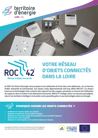 ROC42 : votre réseau d’objets connectés dans la Loire